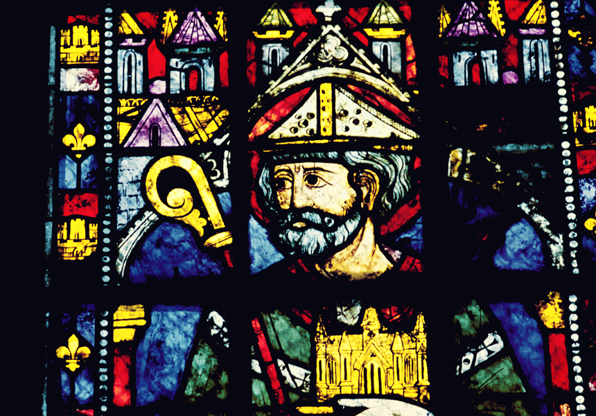 Transept, left, window C1, section 1
