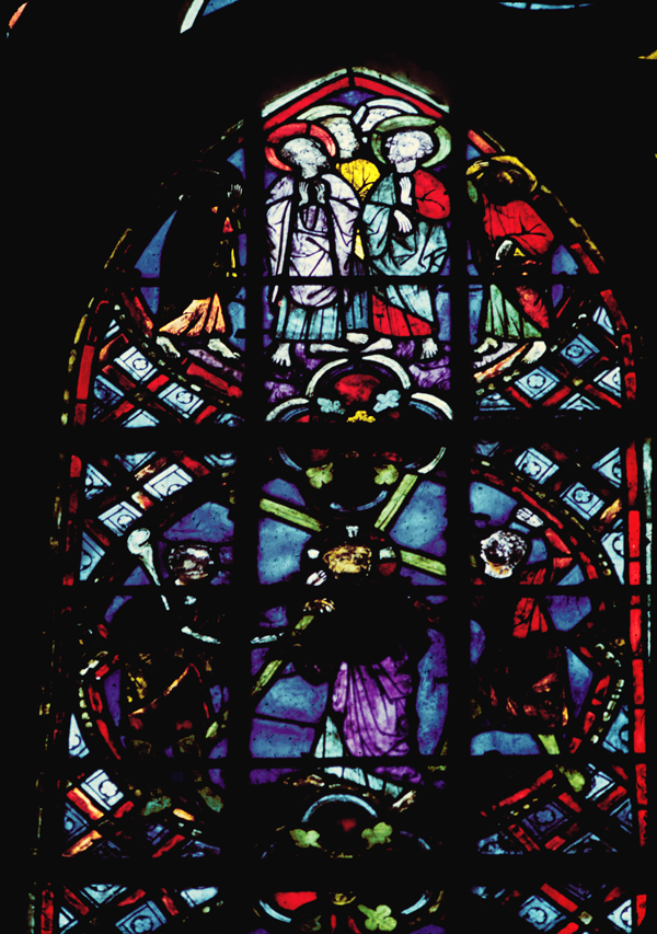 Chancel, window B2, section 6