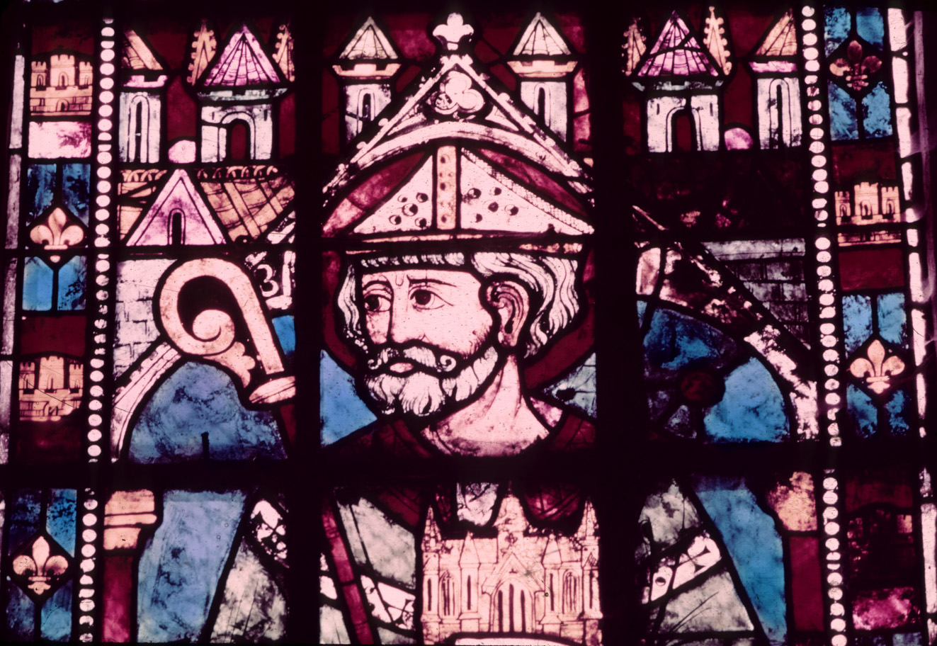 Transept, left, window C1, section 1
