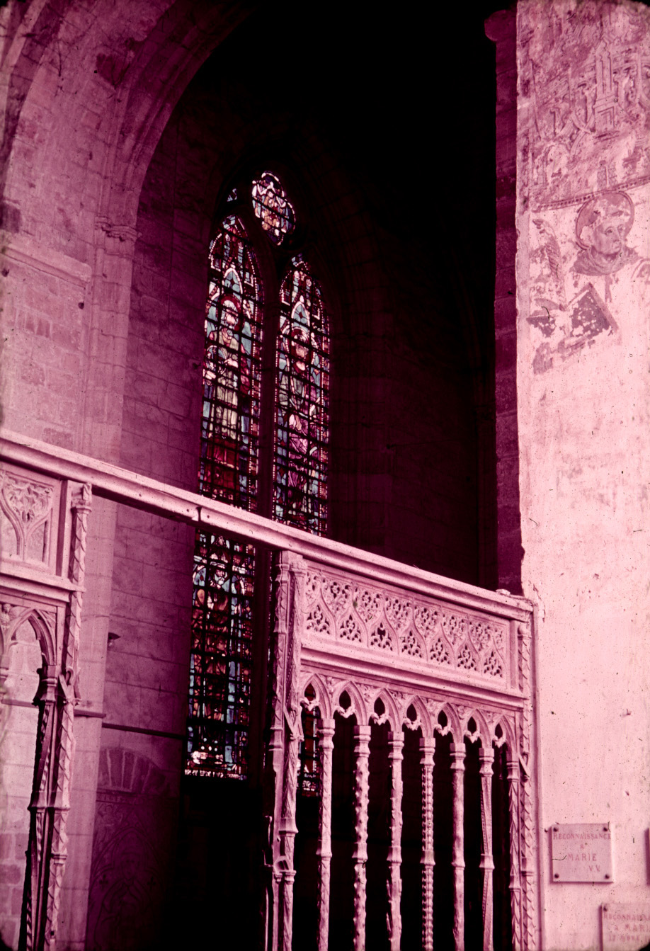 Interior view of chancel