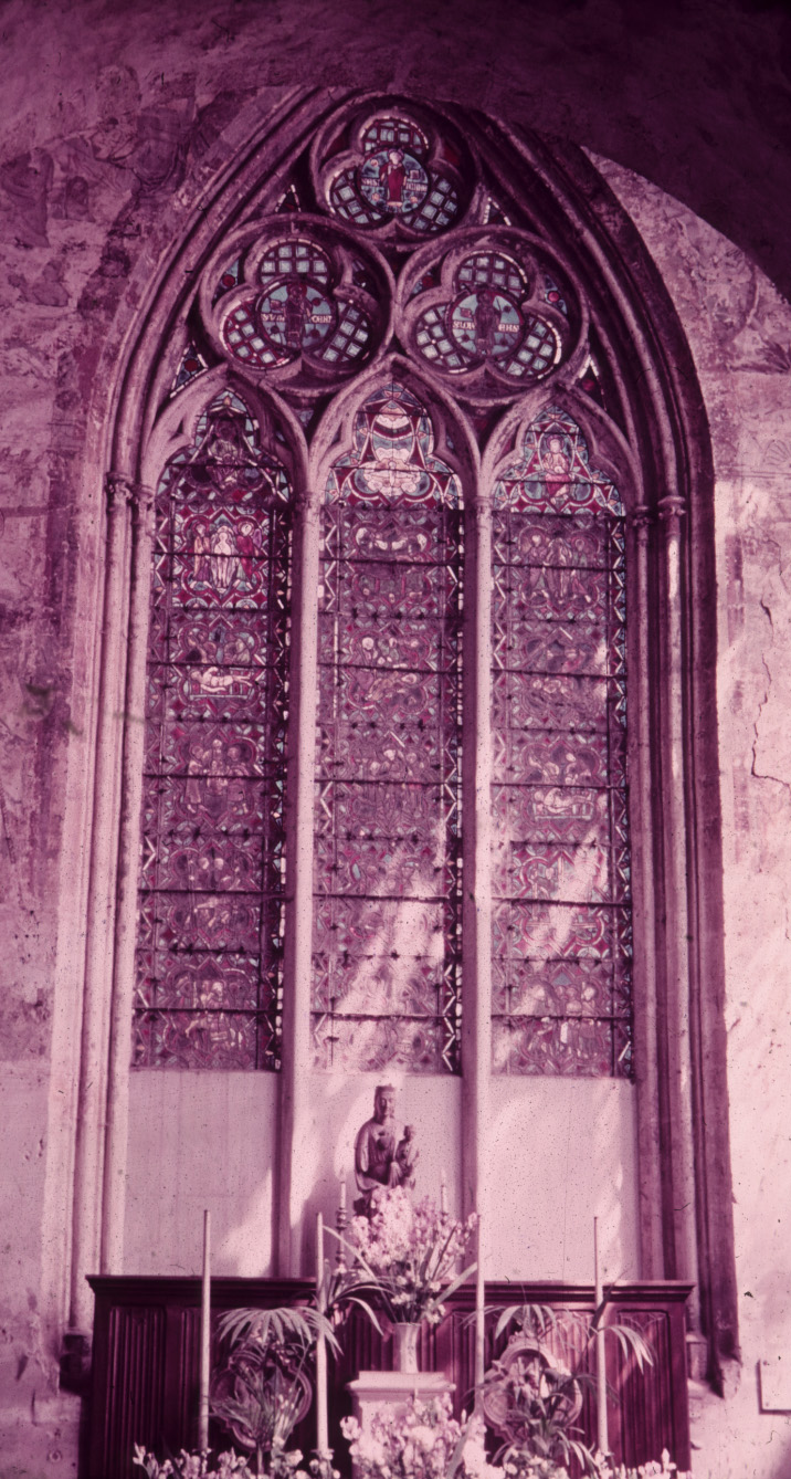 Interior view of south transept