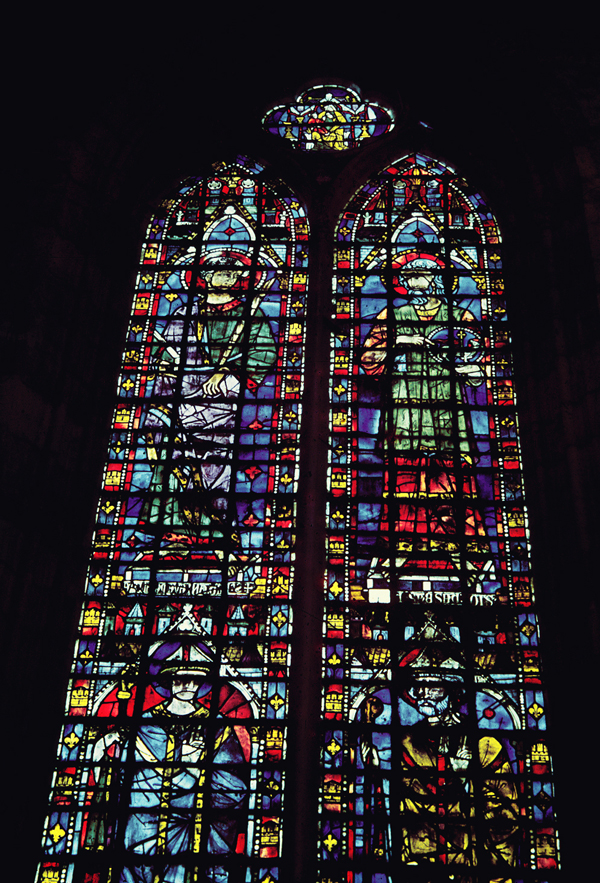 Window A, section 1,2, top