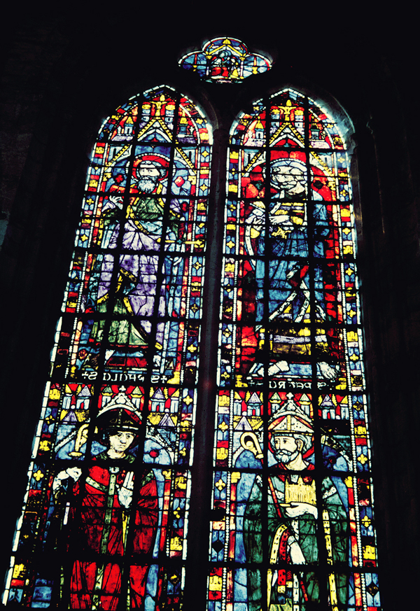 Window C, section 1,2, top