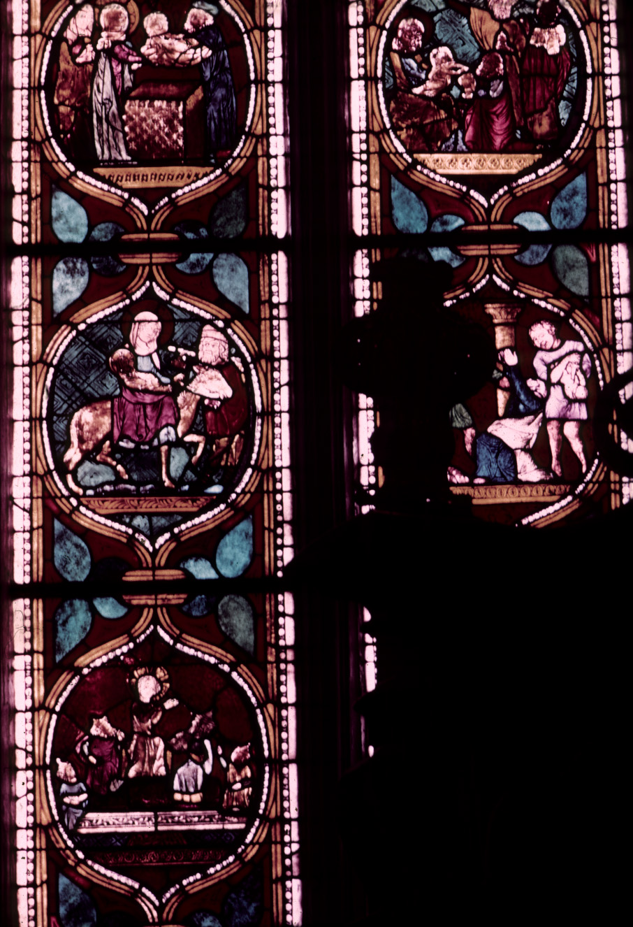 Chancel, window X, section AB 7