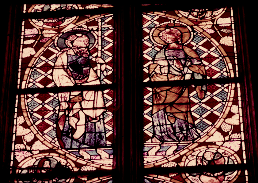 Chancel, south wall, detail