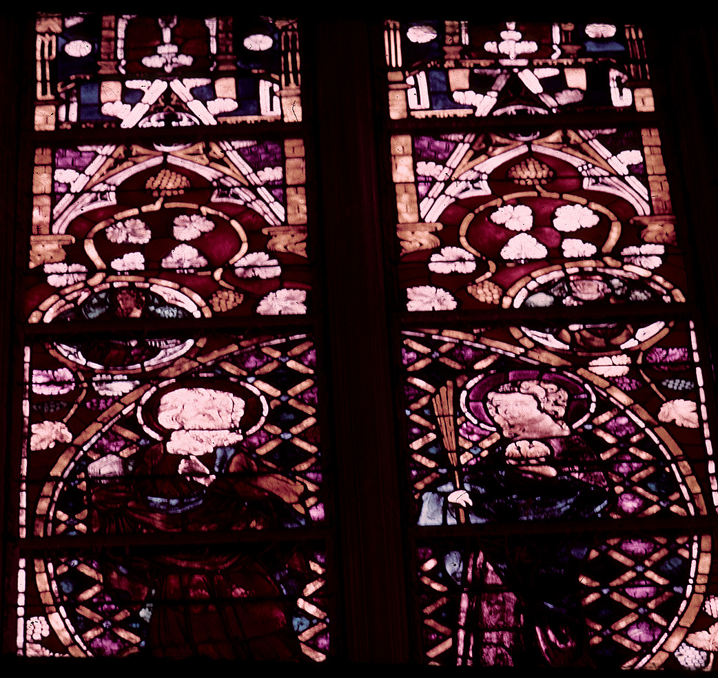 Chancel, window Z, section AB 5-6