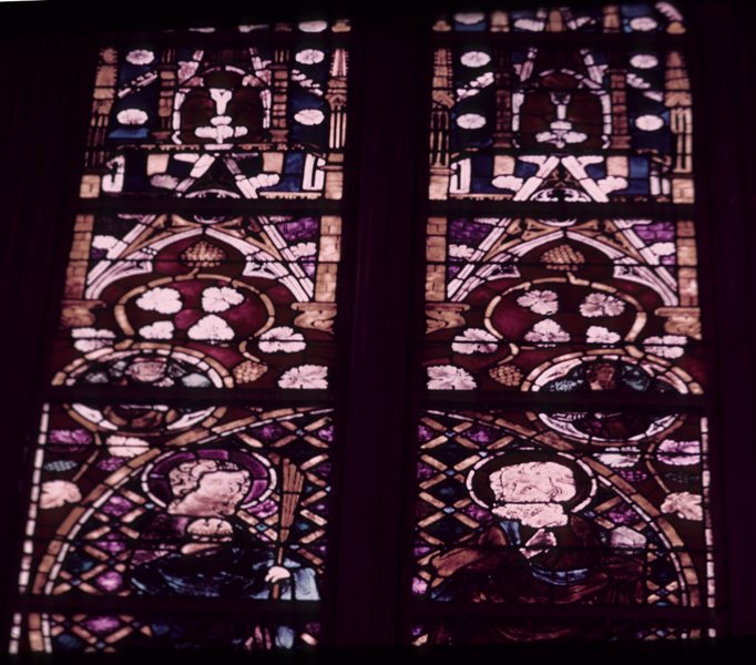 Chancel, north wall, detail