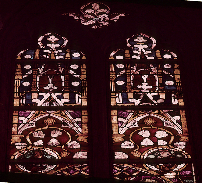 Chancel, north wall, detail