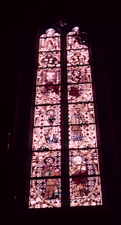 Chancel, south wall