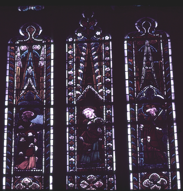 Clerestory, window 4, section A