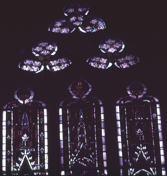 Clerestory, window 6, section A