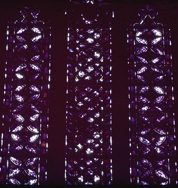 Nave, north wall, clerestory, first bay