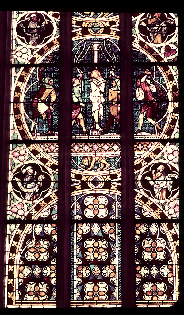 Apse, east end, detail
