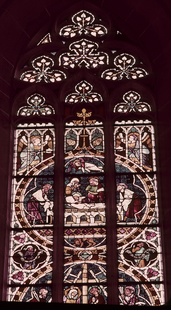 Apse, east end, detail