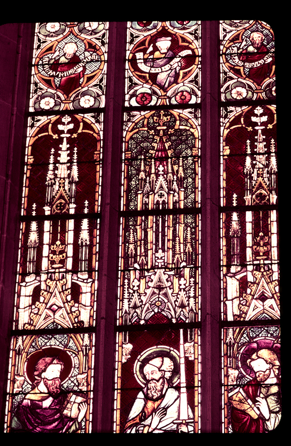 Apse, north wall, detail