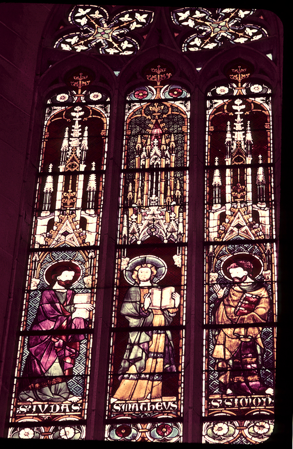 Apse, north wall, detail