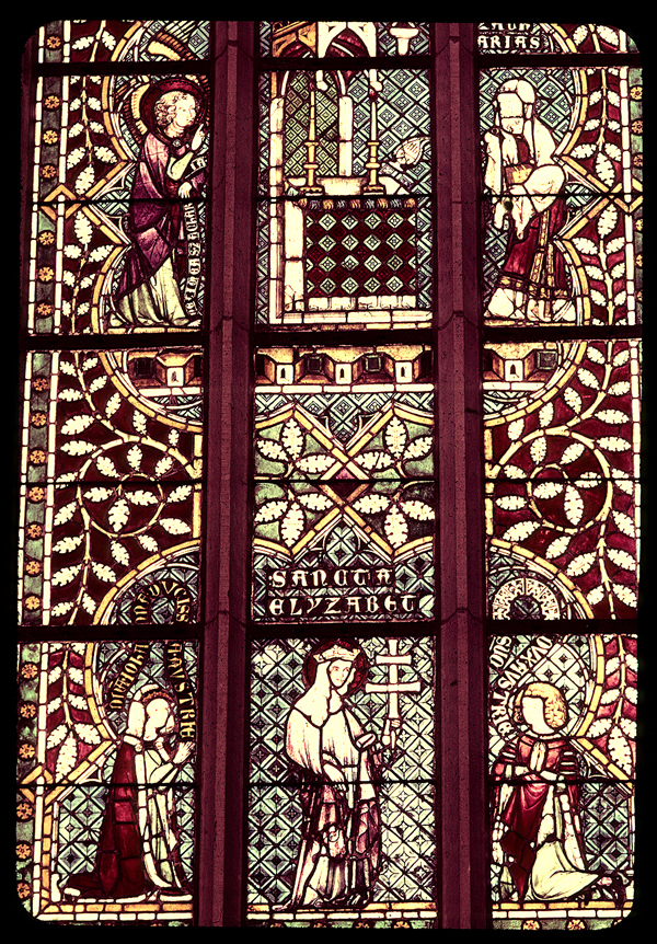 Apse, northeast wall, detail