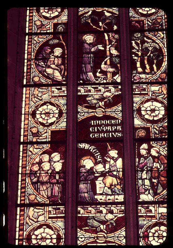 Apse, north wall, detail