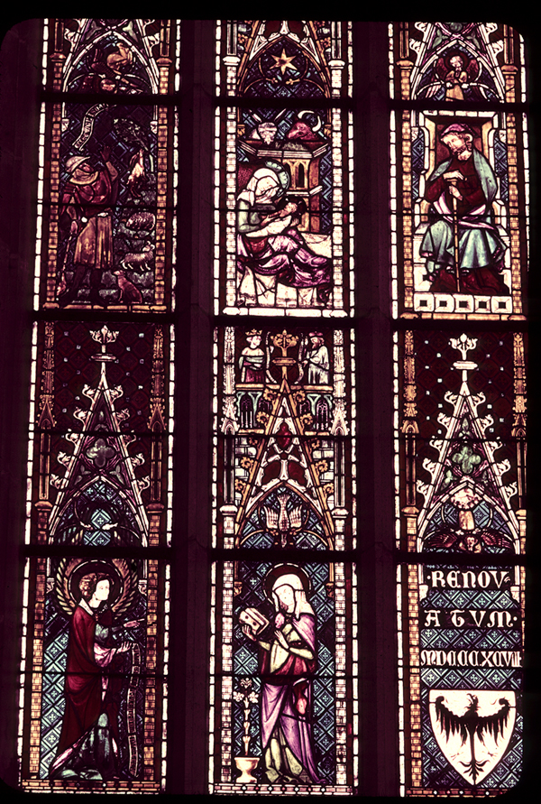 Apse, east end, detail