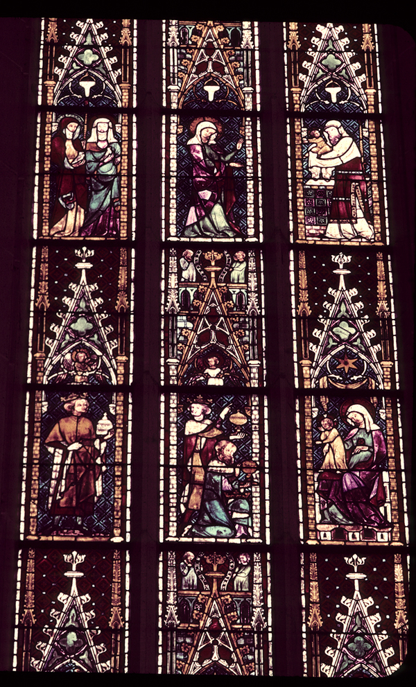 Apse, east end, detail