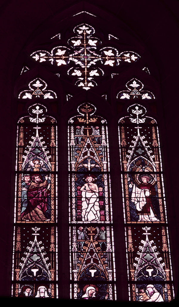 Apse, east end, detail