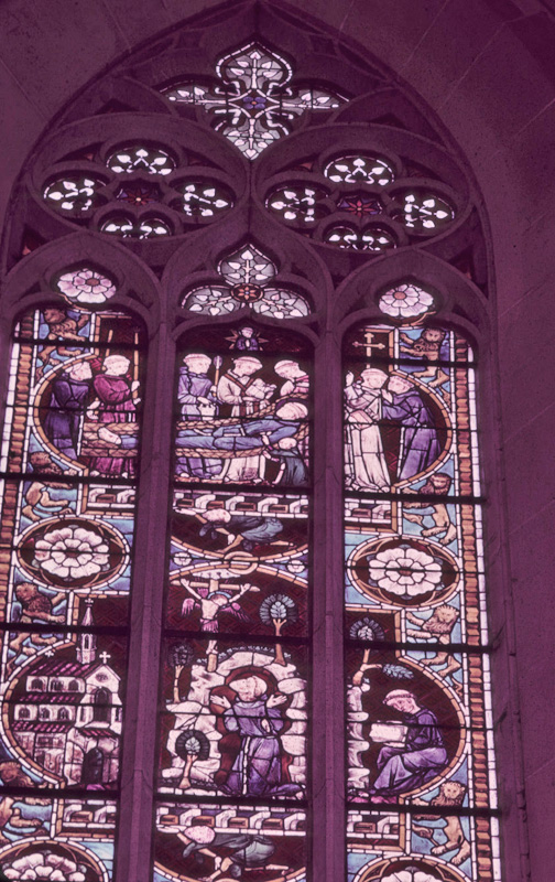 Apse, north wall, detail
