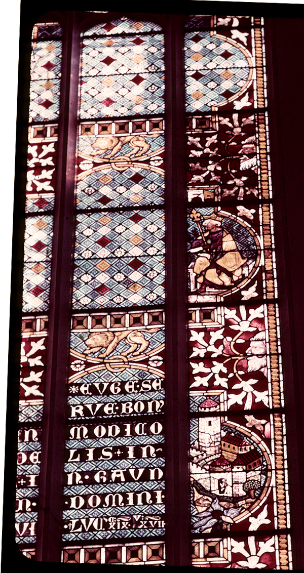 Apse, south wall, detail