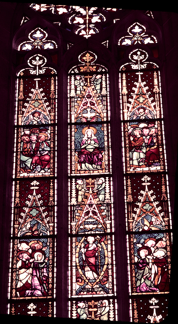 Apse, east end, detail
