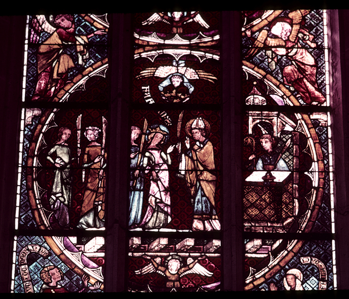 Apse, south wall, detail