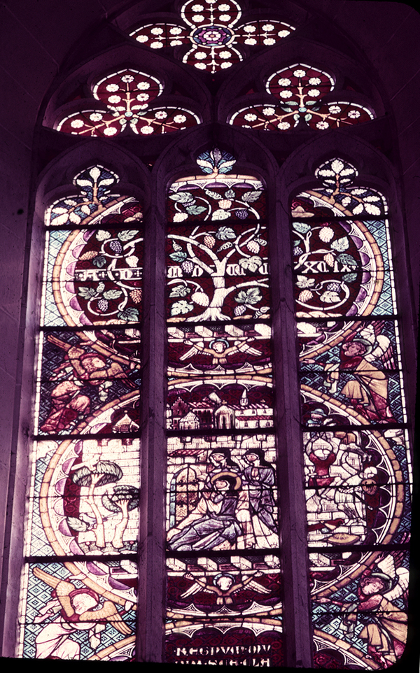 Apse, south wall, detail