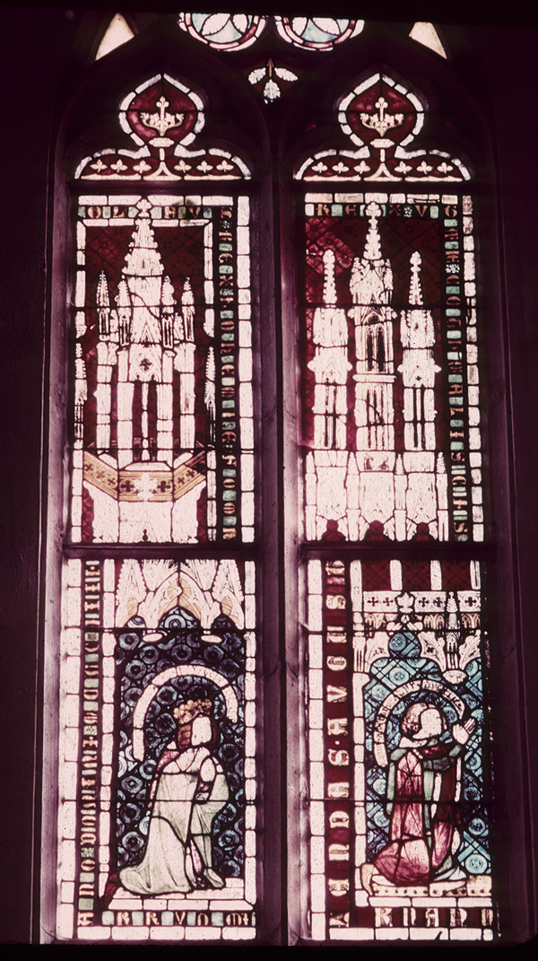 Nave, south wall, detail