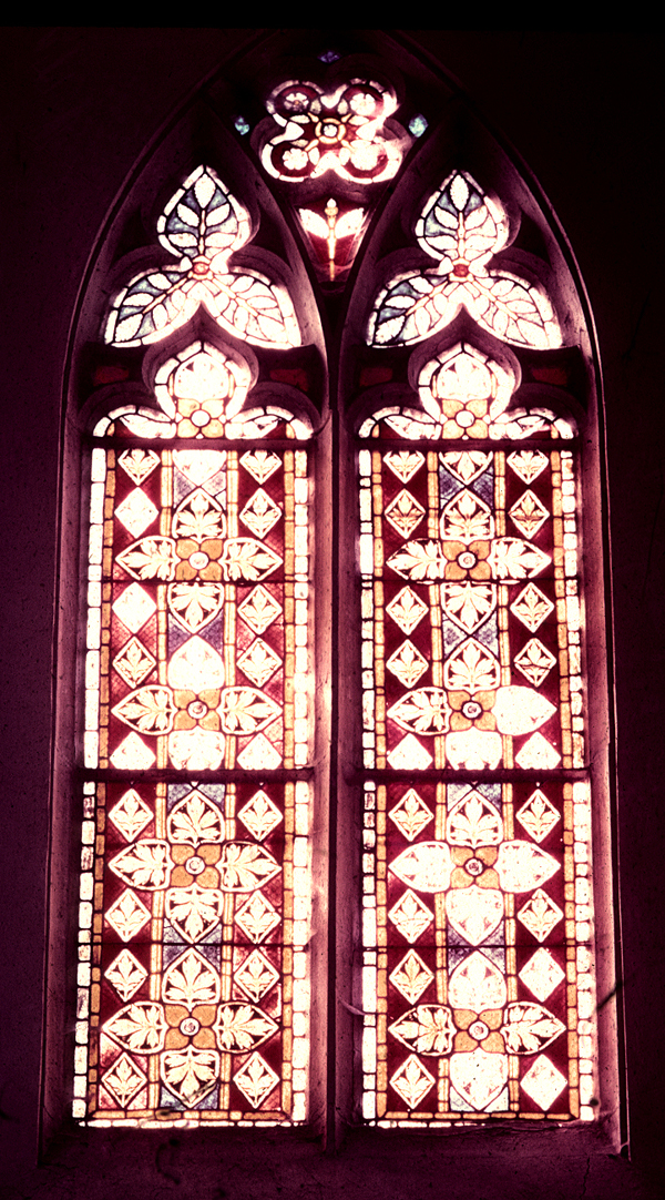 Nave, west wall, detail