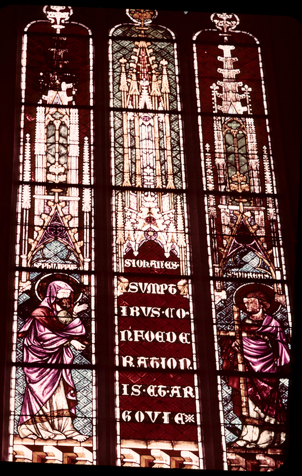 Apse, south wall, detail