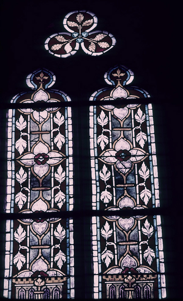 Apse, right window, detail