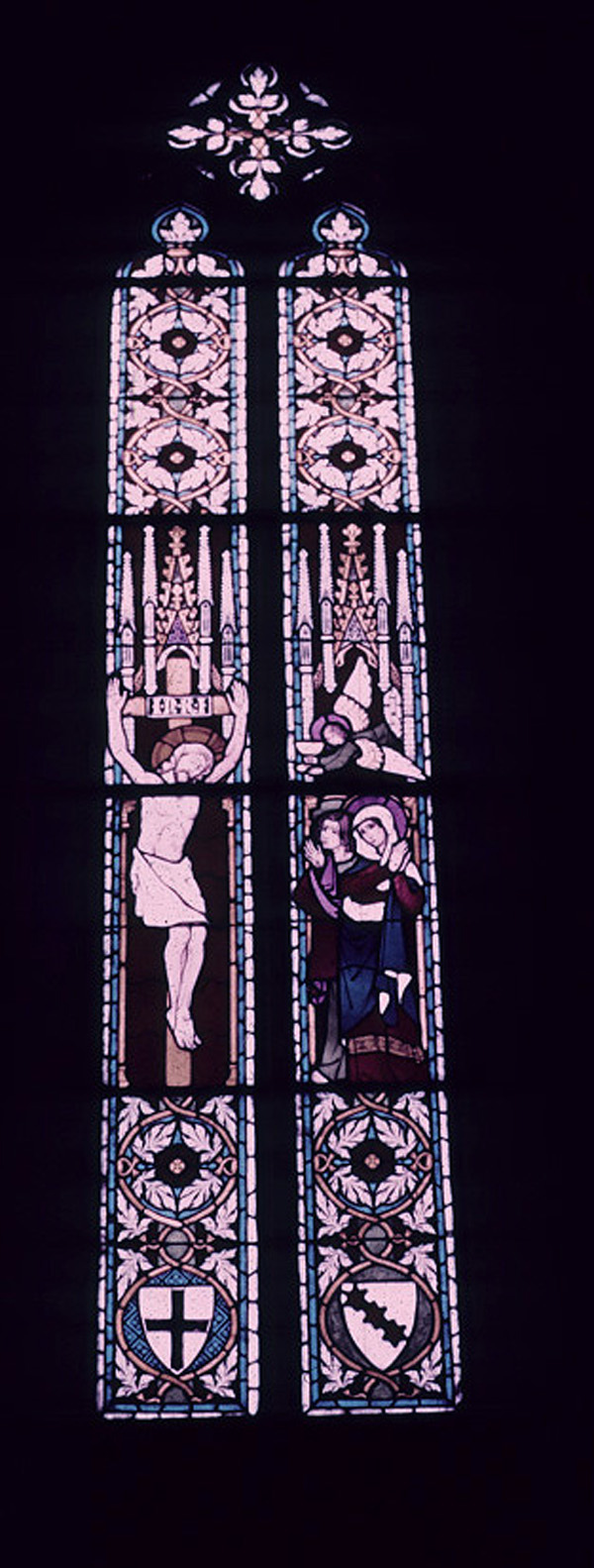 Apse, center window