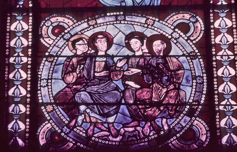 Nave, window 3, section B