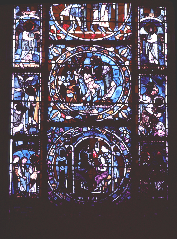 Nave, window 8, section A