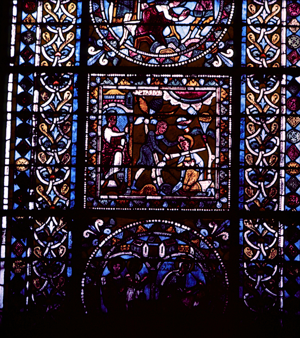 Nave, window 5, section AB