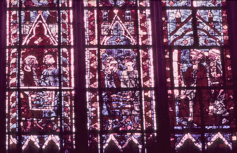Choir, window 3x, section DEF1