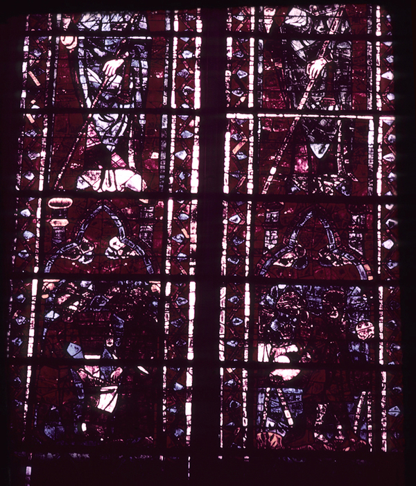 Choir, window 1X, section AB 1