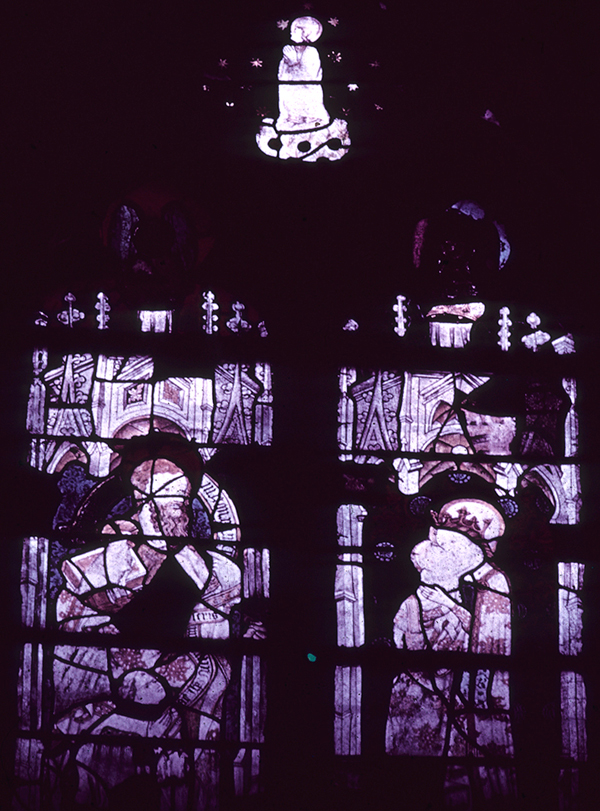 Transept, window 1, section CD