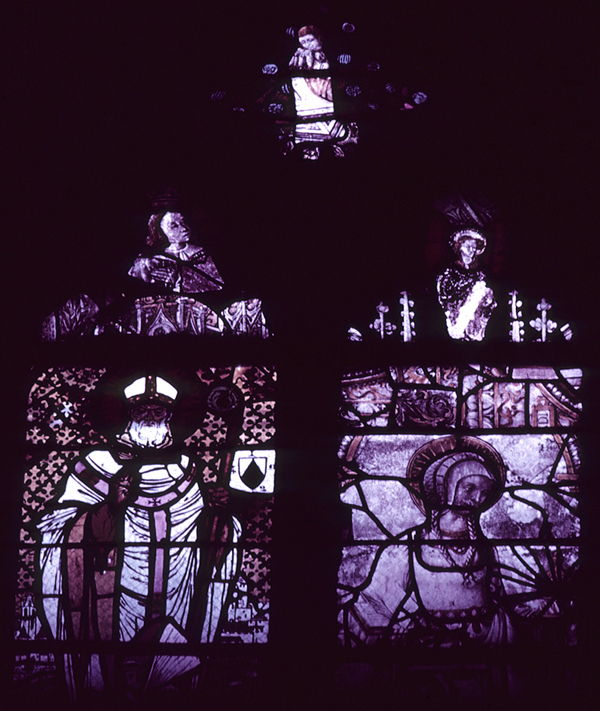 Transept, window 1, section AB