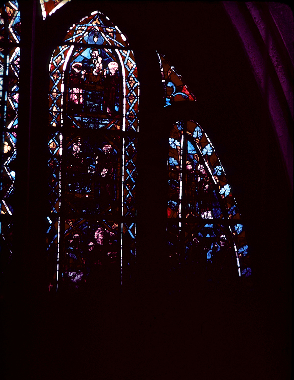 Choir, window 2x, section DE