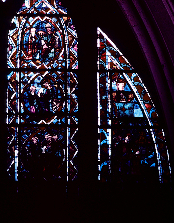 Choir, window 4x, section DE