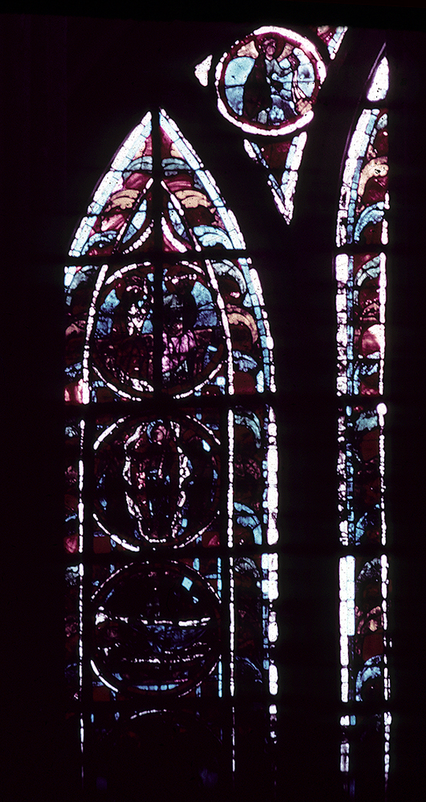 Choir, window 10x, section A