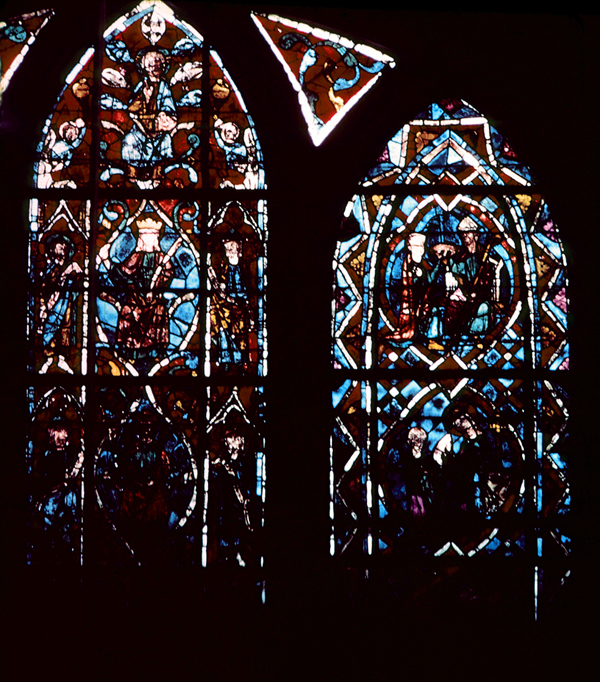 Choir, window 4x, section CD