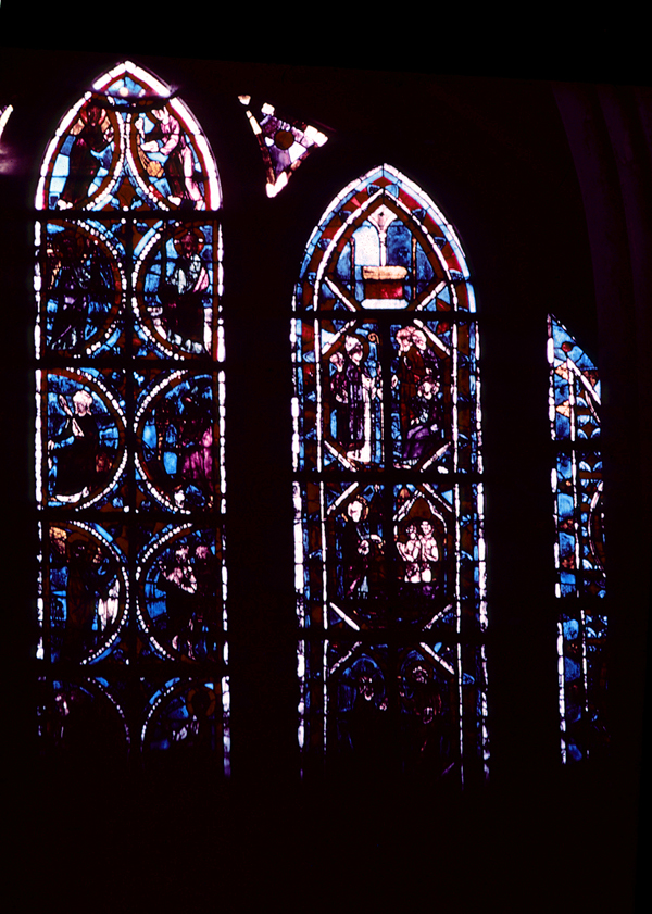 Choir, window 8x, section CD