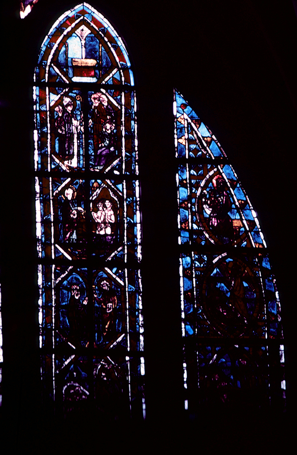 Choir, window 8x, section DE