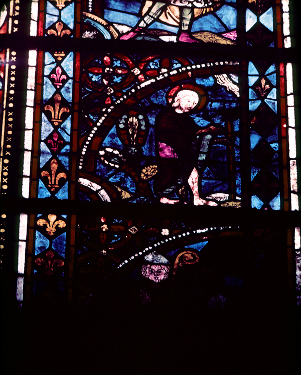 Apse, window D6, section 4-3
