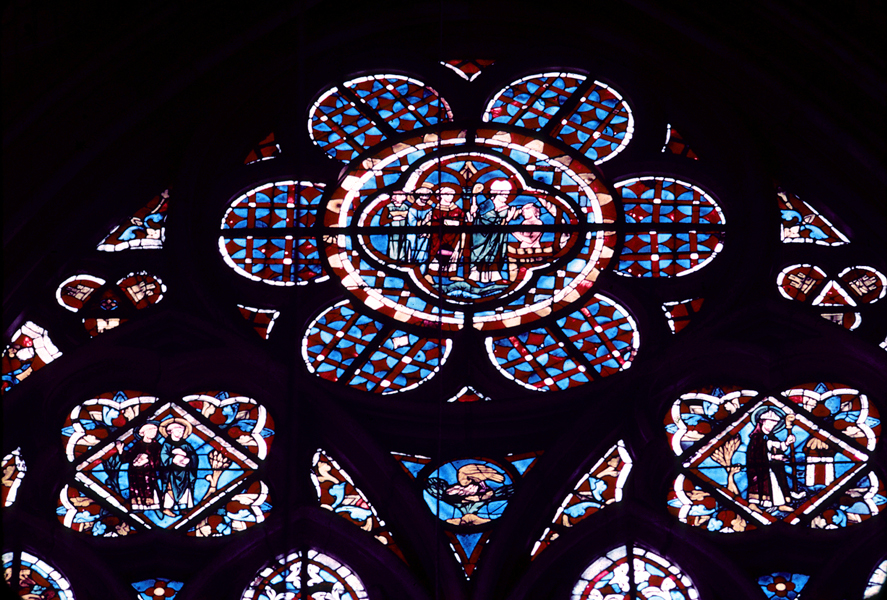 Choir, window 1, section 3